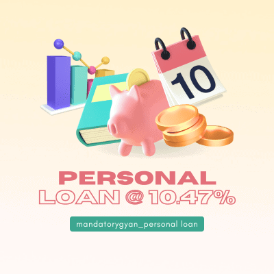 Personal Loan @10.47 Offers Services