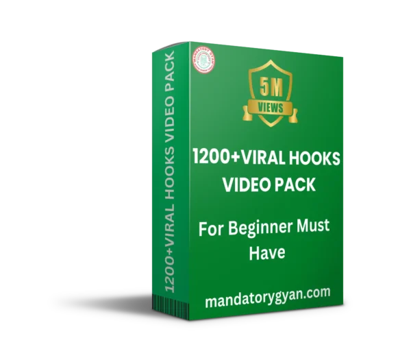 1200 + VIRAL HOOKS VIDEO PACK