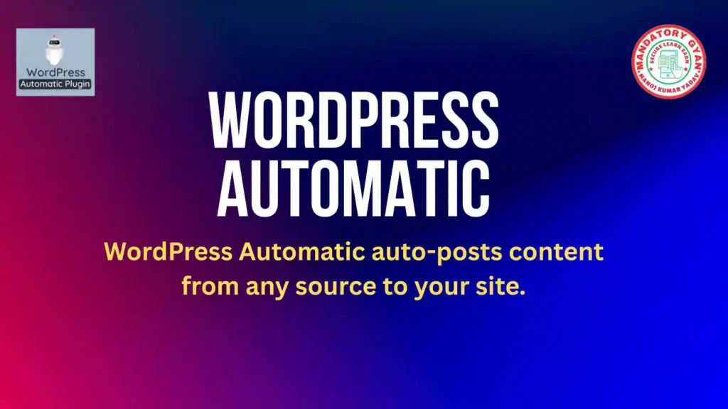 wordpress automatic